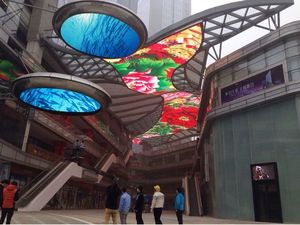 Pantalla LED Colgante <span class=keywords><strong>de</strong></span> Techo <span class=keywords><strong>de</strong></span> Alta Resolución P4 para Interiores con Barra Extensible, Pantalla <span class=keywords><strong>de</strong></span> Techo a Todo Color, SDK OEM - Product Image 3