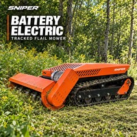 Tondeuse à fléaux électrique télécommandée Orchard 1000 mm, zéro émission, alimentée par batterie, faible bruit