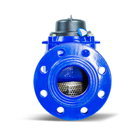 Personnalisation d'usine de compteur d'eau mécanique résidentiel en forme d'aile en spirale d'acier inoxydable sans plomb de moulage de fer
