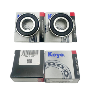Roulement à billes à gorge profonde KOYO d'origine japonaise, cage en nylon NSK, 6200 6201 6202 6203 <span class=keywords><strong>6204</strong></span> 2RS, roulement à billes SKF <span class=keywords><strong>FAG</strong></span>, acier chromé Gcr15 - Product Image 2