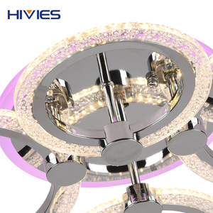 HAYVIS – nouveau Design Morden 2.4G télécommande <span class=keywords><strong>Dimmable</strong></span> acrylique chambre salon 280W <span class=keywords><strong>plafonnier</strong></span> <span class=keywords><strong>Led</strong></span> - Product Image 6