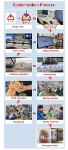 Peluche Super morbido PP peluche imbottito di cotone grande stile d'oca bambola bianca cuscino ricamato animale di mare tipo per alleviare lo Stress - Product Image 5