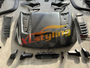 Bon ajustement Bodykit pare-chocs de voiture pour 19-23 <span class=keywords><strong>Dodge</strong></span> <span class=keywords><strong>RAM</strong></span> 1500 mise à niveau changement à 2021 + TRX Kit de carrosserie - Product Image 4