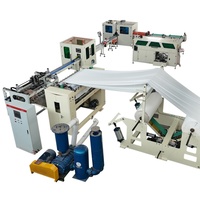 Máquina de Alta Velocidad para Fabricación y Rebobinado de Papel Higiénico y Toallas de Cocina HY1575 /2200/2400/1880/2550/3000
