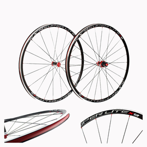 RXR X9 700C公路自行车轮对碳轮毂自行车轮对敲定器V制动轮对轮辋前后QR 100/130毫米 - Product Image 6