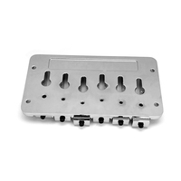 Gaya Baru 6 Senar dengan Saddle Terpisah Bass Bridge 108x60-15MM untuk Gitar Elektrik