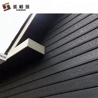 Panneau de revêtement Composite plastique bois extérieur étanche de haute qualité pour décoration extérieure mur wpc