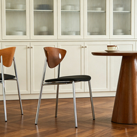 Chaise de salle à manger moderne nordique haut de gamme populaire pour hôtel, restaurant, maison, bureau – Chaise de dîner pour salle à manger