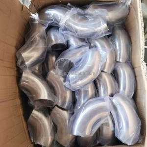 中国工厂90度LR BW 6英寸Sch10s ASTM A403 GR WP 316 <span class=keywords><strong>SMLS</strong></span> ASME B16.9 NACE MR01-75不锈钢对接焊接弯头 - Product Image 4