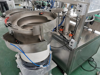 Machine de remplissage rotative sous vide pour flacons en verre à bouchon automatique, machine de remplissage de flacons médicaux