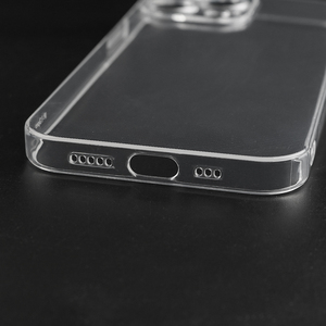 Ốp điện thoại silicon cho iPhone 17 Pro Max 13 16 15 14 12 11 XS XR Vỏ bảo vệ chất liệu TPU mềm trong suốt - Product Image 4