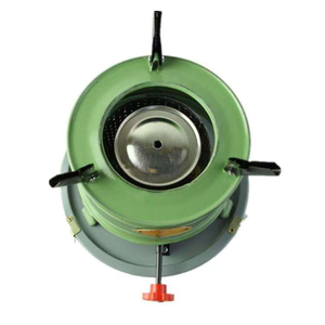Réchaud de camping à gaz portable April Factory, design rétro en métal, durable, 1 brûleur, ustensile de cuisson pour l'extérieur - Product Image 3