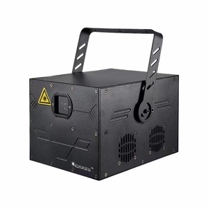 Lumière laser RVB pleine couleur 5W avec contrôle DMX ILDA, AC 110V-220V, effet de scène DJ - Product Image 2