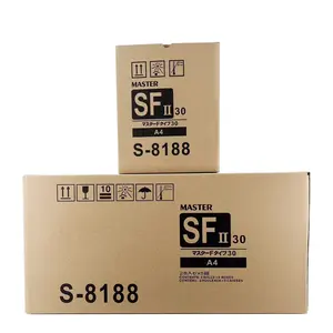 Comstar S-8188 Compatible RISO SFII FII F2 Type Master A4 Pour Risograph SF5130E II SF5130 EZ221 RZ220 RZ310 Master