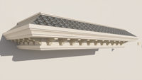 Moulures de corniche en EPS gaufré modernes, lignes décoratives en mousse de polystyrène sculptées à la main, durables et écologiques pour la construction