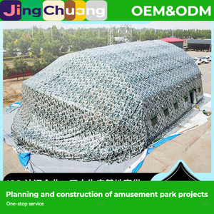 Tente gonflable Jinglufa grande taille, tente mobile d'extérieur, tente gonflable de <span class=keywords><strong>camping</strong></span> à ouverture rapide sans montage - Product Image 1