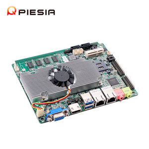 X86 اللوحة الصناعية BGA1168 i5 5200U واحدة جزءا لا يتجزأ من لوحة أم للكمبيوتر LPT 24bit LVDS اللوحة الرئيسية - Product Image 1