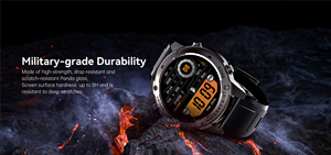AMOLED Màn hình GPS thông minh đồng hồ cho nam giới 5ATM BT cuộc gọi độ cao la bàn tập thể dục Tracker Android <span class=keywords><strong>IOS</strong></span> điều khiển từ xa vdm56 Vòng đeo tay - Product Image 6