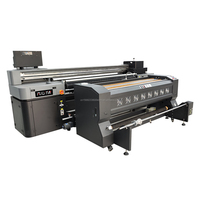 Impresora Híbrida Eco Solvente de 6 Pies, Impresora Digital de Inyección de Tinta para Cuero PU y Lona con 4 Cabezales I3200