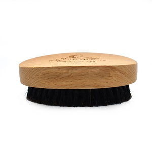 <span class=keywords><strong>Brosse</strong></span> à <span class=keywords><strong>barbe</strong></span> en bois à poils de sanglier, manche en bois, 360 Wave, pour hommes, en promotion - Product Image 5