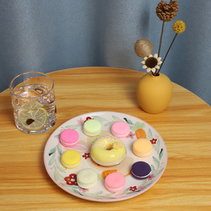 2025 Easter Tableware Reusable Cute Bunny Dinner Ware Set Wedding <strong>Plates</strong> and Cutlery Ceramic Breakfast Dinnerware Set Luxury - Product Image 1