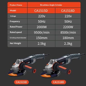 Chuangfamous CA1515D - Amoladora Angular Inalámbrica Multifunción de 9500 RPM para Cortar, Pulir y Eliminar Óxido - Product Image 2