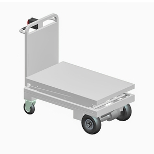 Chariot élévateur électrique robuste à plateau plat pour la logistique extérieure, l'entrepôt, la manutention de matériaux, chariot élévateur - Product Image 4