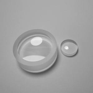 Lentes Plano-convexas esféricas recubiertas ópticas BK7 K9 de alta calidad personalizadas, microscopio de cuarzo, lente convexa Mensicus - Product Image 5