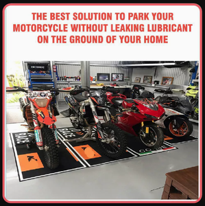 Motorcycle Mat 50x150cm <b>Rubber</b> Waterproof Non Slip Medium Duty <b>Garage</b> <b>Floor</b> Protection for Indoor Use MD Brand 1 Year Warranty - Product Image 6