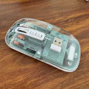 Souris sans fil Lulin BT, rechargeable, double mode 2.4G, souris optique <span class=keywords><strong>portable</strong></span> silencieuse pour ordinateur <span class=keywords><strong>portable</strong></span>/PC/tablette - Product Image 5