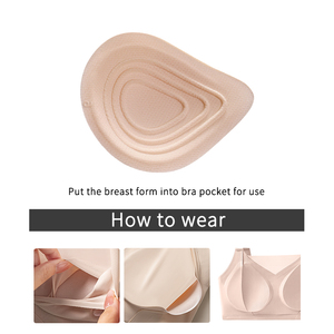 <span class=keywords><strong>Sujetador</strong></span> Post-Mastectomía sin Costuras, Cómodo, Transpirable, con Push-Up, Especializado, OEM ODM, Inalámbrico, con Espalda en U, para Prótesis - Product Image 5