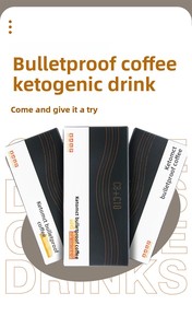 Mittelkettige Triglyceride Kokosnussöl-Pulver Magic Bulletproof Coffee Echte Weiße Kidneybohnen Zuckerfrei Sättigend für die Nacht - Product Image 6