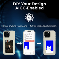 Étui de téléphone photo interchangeable NL PC1 2025 pour iPhone séries 15, 16, 17, NFC, 4 couleurs, 480x800 HD, coque personnalisable DIY