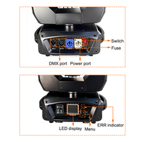 Luz Móvil Bee Eye de 7x40W 3 en 1 con Láser de Animación RGB de 8W y Anillo LED |   Luz de Escenario con Zoom Pixel y Efecto Wash Beam para Bodas