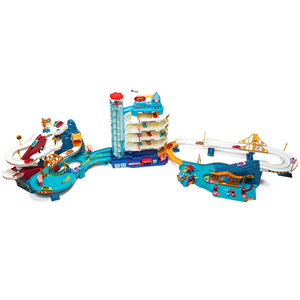 Set Montagna dei Dinosauri con Pista da Corsa e Garage, Gioco di Assemblaggio per Bambini, Divertimento a Livello Avventuroso, Scala <span class=keywords><strong>1</strong></span>:5 - Product Image 1