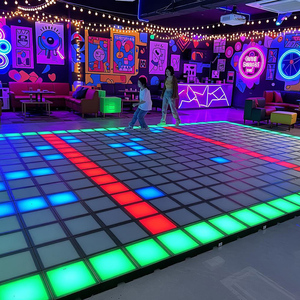 Sol de jeu interactif à LED 30x30cm avec projection active pour systèmes de jeu en aéroports et jardins - Product Image 4