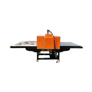 Oil hydraulic double station sublimation heat press machine large format heat press machine T shirt heat press