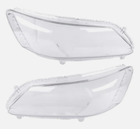 Lentille de phare de voiture automatique couvercle de phare abat-jour couvercle en verre de lampe frontale pour Accord 2014-2015