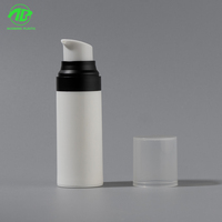 Emballage cosmétique sans air en plastique PP de 15 ml, 30 ml, 50 ml avec pompe, flacon pour lotion et crème, emballage cosmétique PPWR