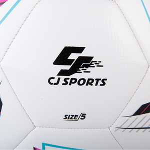 Ballon de football d'entraînement CJ Sports CJSM303-2, taille 5, violet, en TPU, cousu à la machine, durable, 410-450g, fabriqué au Vietnam, pour usage en match, 50 pièces/carton - Product Image 5