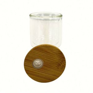 3Oz Customizable Eco-Friendly Food-Safe Beer <b>Glass</b> Tumbler with Lid and <b>Straw</b> - Product Image 3