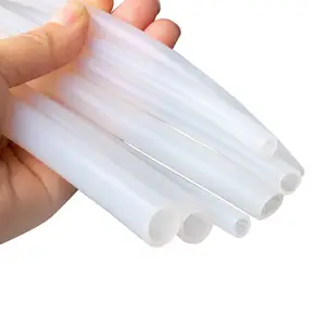 Tuyau en caoutchouc de silicone blanc laiteux de haute qualité tuyau flexible en silicone de qualité alimentaire