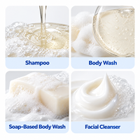 Huile de ricin hydrogénée, glucoside d'alcool C12-18, agent de suspension à cristaux liquides pour shampooing et gel douche