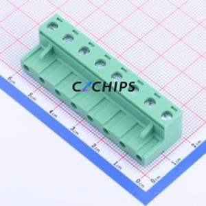 KF2EDGK-7.5-8P Plug-in Terminal Block P=7.5mm Connector ( Connector Type: Plug )( Construction: 1x8P )( Pitch: 7.5mm ) - Product Image 1