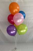 Ballons en latex rétro écologiques rose nacré métallisé de 10 pouces (1,5 g) pour impression typographique, idéaux pour les anniversaires d'enfants, mariages et fêtes.