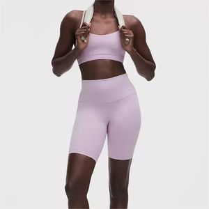 Short de yoga anti-frottement sans coutures à taille haute, séchage rapide, anti-transpiration, effet ventre plat, pour le fitness et la gym - Product Image 2