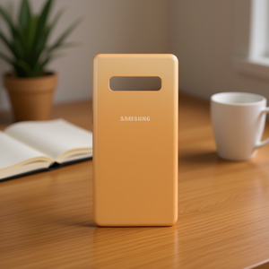 Carcasa Trasera para <span class=keywords><strong>Samsung</strong></span> Galaxy <span class=keywords><strong>S10</strong></span> Plus G975F - Naranja - Product Image 2