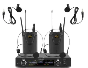 U771新款热卖无线麦克风双专业演唱音响系统电脑麦克风、会议麦克风声乐Si