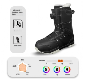 Bottes <span class=keywords><strong>de</strong></span> <span class=keywords><strong>ski</strong></span> à boucle rapide personnalisables, nouvelle collection, mode haut <span class=keywords><strong>de</strong></span> gamme, planche unique, adaptées aux hommes et aux femmes, confortables - Product Image 6