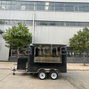 CE COC Válido Carrito de comida móvil Remolque Van Venta ambulante Camiones de comida a la venta en China - Product Image 4